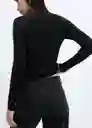 Jersey Flurries Negro Talla XS Mujer Mango
