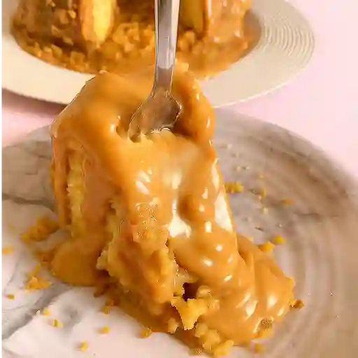 Mini volcan dulce de leche