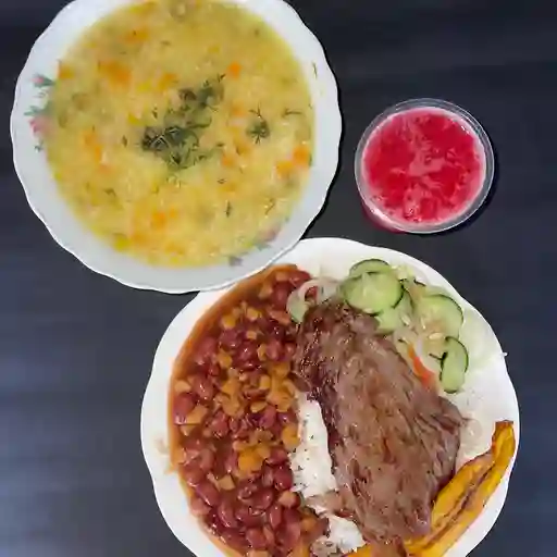 Almuerzo casero