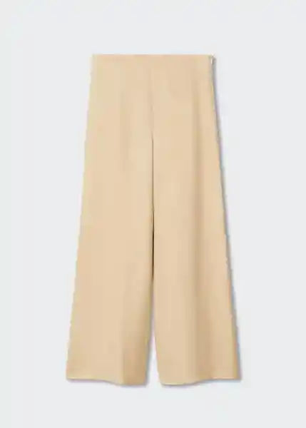 Pantalón Gold-A Oro Talla S Mujer Mango