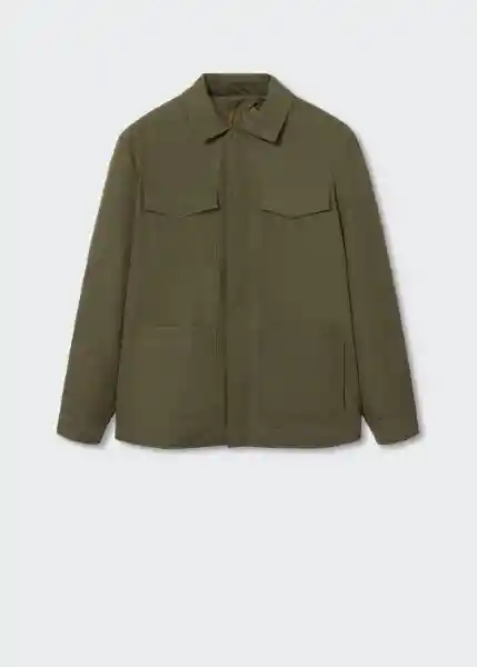 Chaqueta Kobe Khaki Talla S Hombre Mango