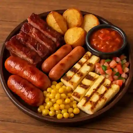Salchipapa bandeja 5
