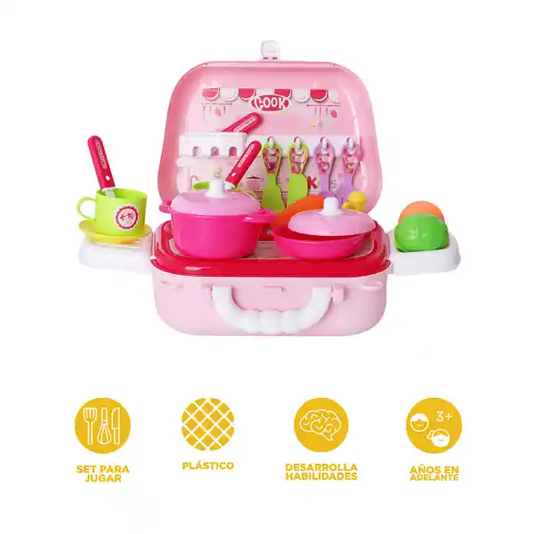 Set de Juego de Cocina y Bolso Miniso