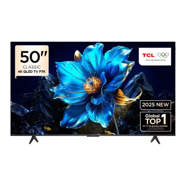 Tcl Televisor Smart 50P7K Qled 4K Uhd 50''