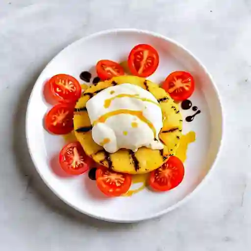 Burrata fogata