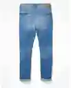 Jean Super Skinny Azul Talla 0 Regular Mujer American Eagle