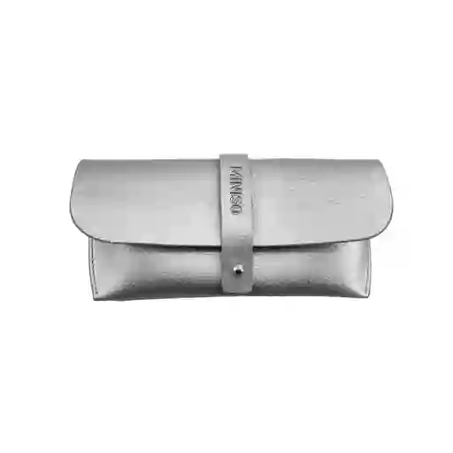 Estuche Para Gafas Serie Silver Gray Miniso