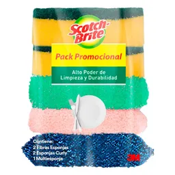 Scotch Brite Esponja Fibras Curly