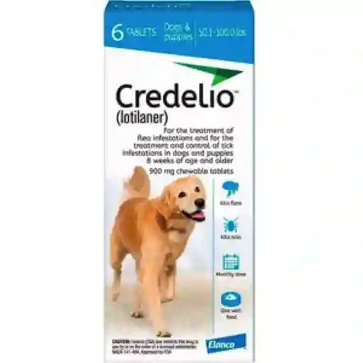 Credelio Antipulgas para Perro (900 mg)