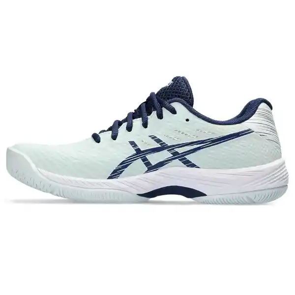 Asics Zapatos Gel-Game 9 Para Mujer Azul Talla 5.5