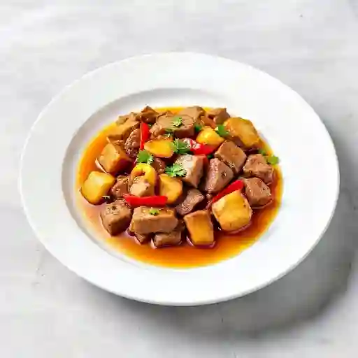 Lomito con Pimentones