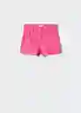 Short Frilled Fucsia Talla 21 Mango Teen Girl Mango