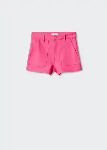 Short Frilled Fucsia Talla 21 Mango Teen Girl Mango