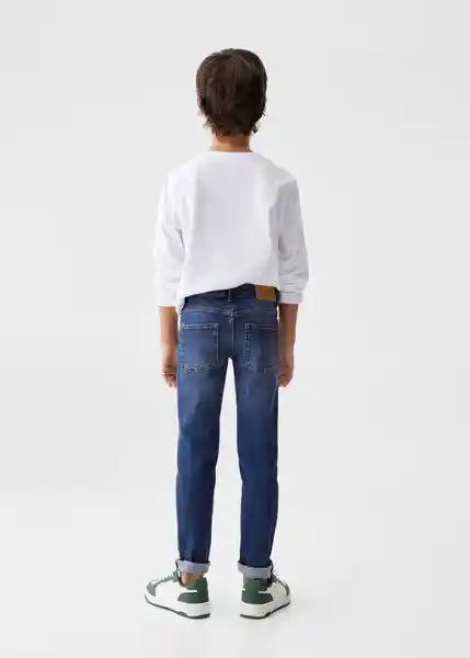 Jean Slim4 Tejano Oscuro Talla 14 Niños Mango