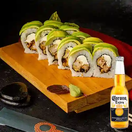Combo Avocado Roll + Corona 330 ml