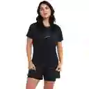 Camiseta Manga Corta Vanquisher Sport Mujer Talla M Speedo