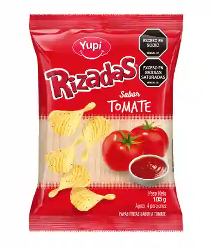 Rizadas Papas Fritas Sabor a Tomate