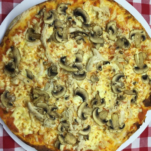 Pizza Pollo E Funghi