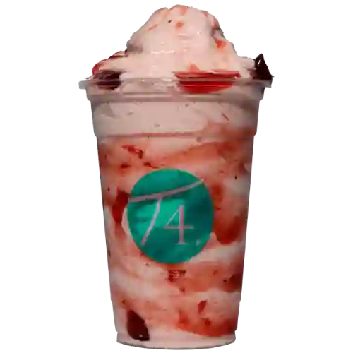 Batido de fresa
