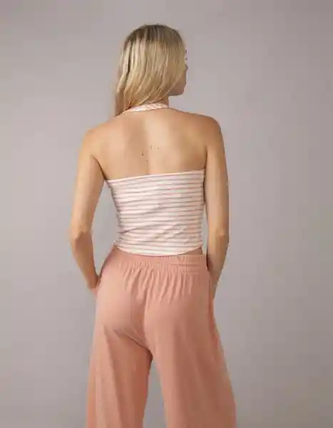 Camiseta Mujer Naranja Talla: LARGE 6236800 American Eagle