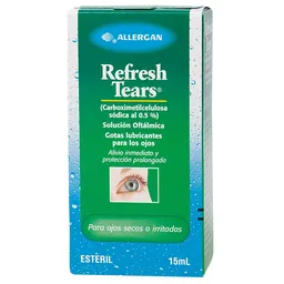 Refresh Tears Carboximetilcelulosa Lágrimas Artificiales Abbvie Frasco