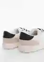 Zapatos Deportiva Iria Blanco Talla 27 Niñas Mango