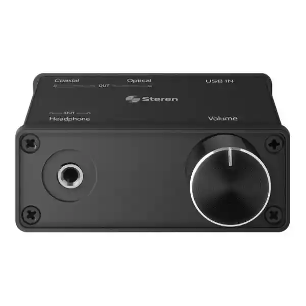 Steren Convertidor de Audio Digital Usb a Audio Análogo