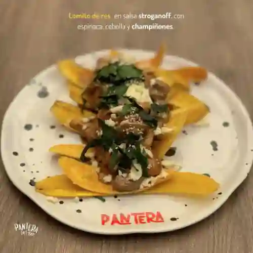 Lomito Stroganoff Mediano