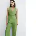 Vestido Mono Nan Verde Talla S Mujer Mango