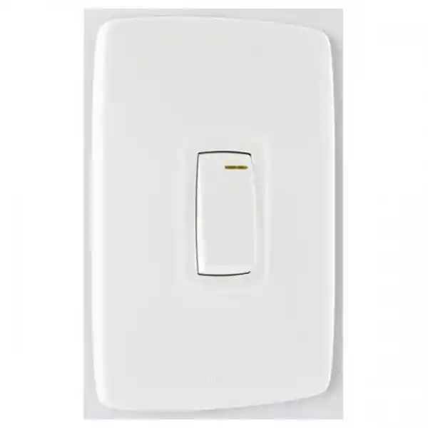 Legrand Interruptor Sencillo L/P Blanco Arquea