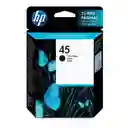 Hp Cartucho de Tinta 45Negro 930 Paginas 51645Al