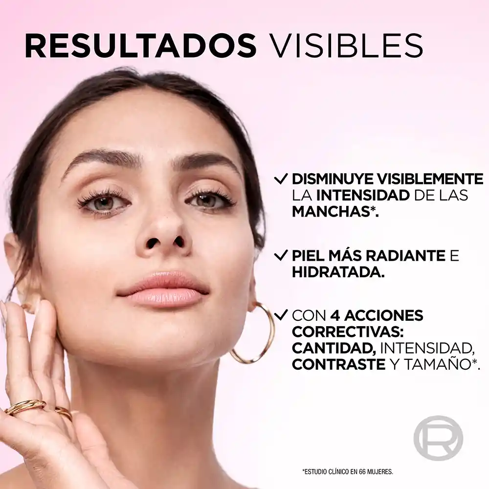 Crema Gel Noche Antimanchas Ácido Glicólico LOréal Paris 50 mL