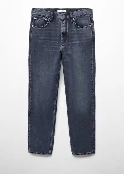 Jean Bob Blueblack Talla 40 Hombre Mango