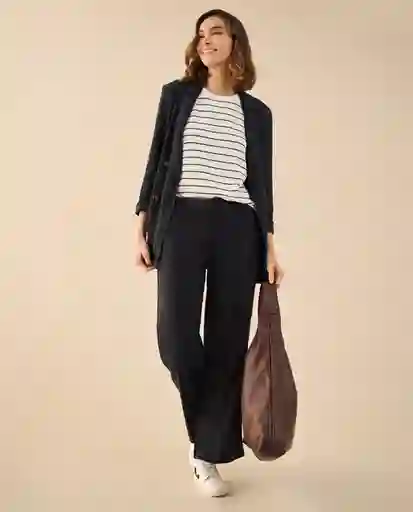 Pantalón Azul Regio Ultraoscuro Talla 8 431G009 Esprit