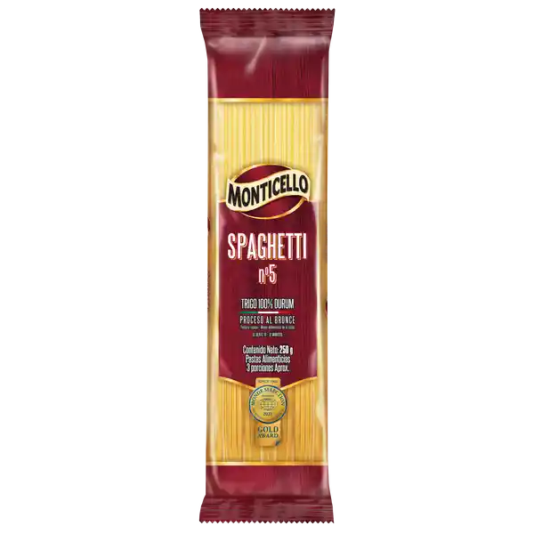 Monticello Spaghetti Clásica # 5