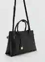 Bolso M Harvey Negro Talla 99 Mujer Mango