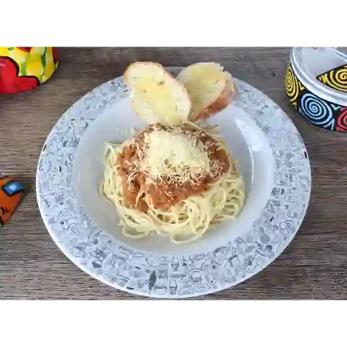Pasta con Salsa Bolognesa