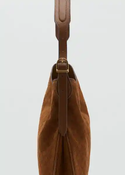 Bolso G Garland Cuero Talla 99 Mujer Mango