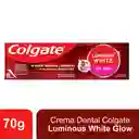 Crema Dental Blanqueadora Colgate Luminous White Glow 70gr