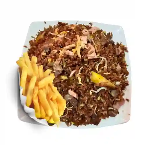 Porción Mediana de Arroz Chino