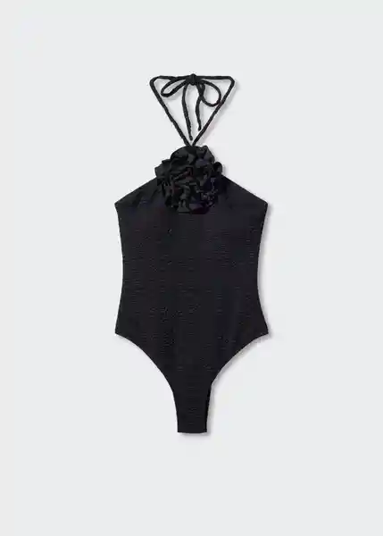 Traje del Bañador Nanet Negro Talla S Mujer Mango