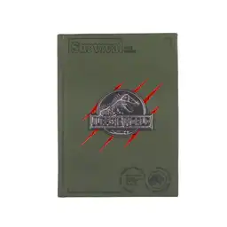 Libreta Con Relieve Serie Jurassic World Miniso
