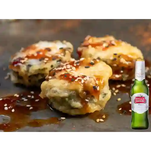 Combo Tempura + Cerveza Stella Artois Bot. 330ml