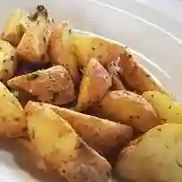 Porción de papa casquitos 200 g