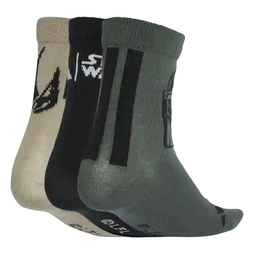Adidas Calcetines sw Mndo Lifestyle Unisex Negro Talla M
