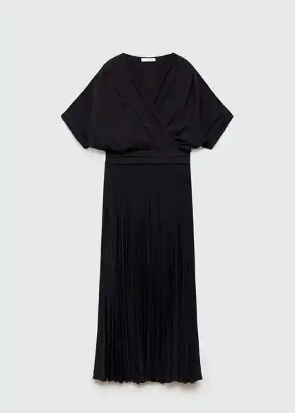 Vestido Athens-a Negro Talla M Mujer Mango