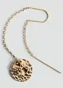 Pendientes Jessie Oro Talla 99 Mujer Mango