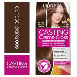 Casting Creme Gloss Tinte Capilar Tono 600 Rubio Oscuro