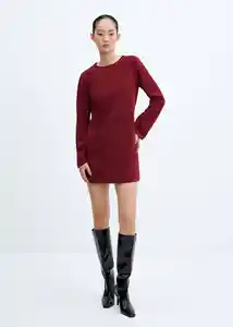 Vestido Rombus Blood Talla XS Mujer Mango