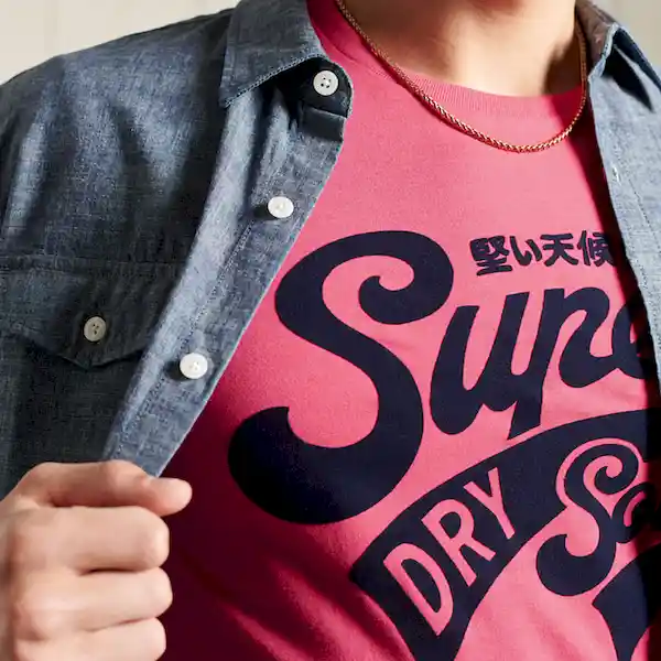 Superdry Camiseta Collegiate Graphic 185 Hombre Talla XXXL